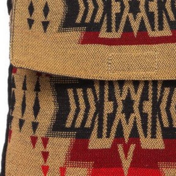 Flap Top Shoulder Bag - Southwest Style - Ethnic Inspired Design - Lightweight - Picture 4 of 9